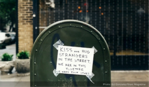 kiss a stranger