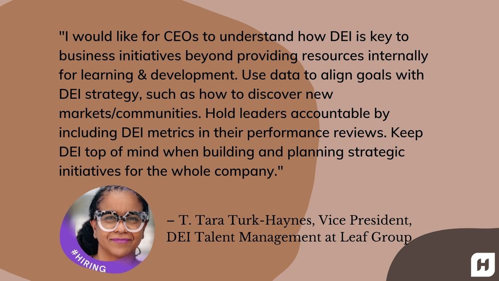 T. Tara Turk-Haynes' DEIB Advice During 2022 Black History Month