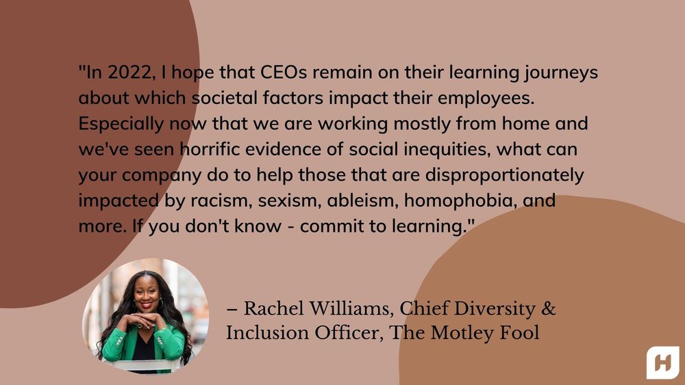 Rachel Williams' DEIB Advice During 2022 Black History Month